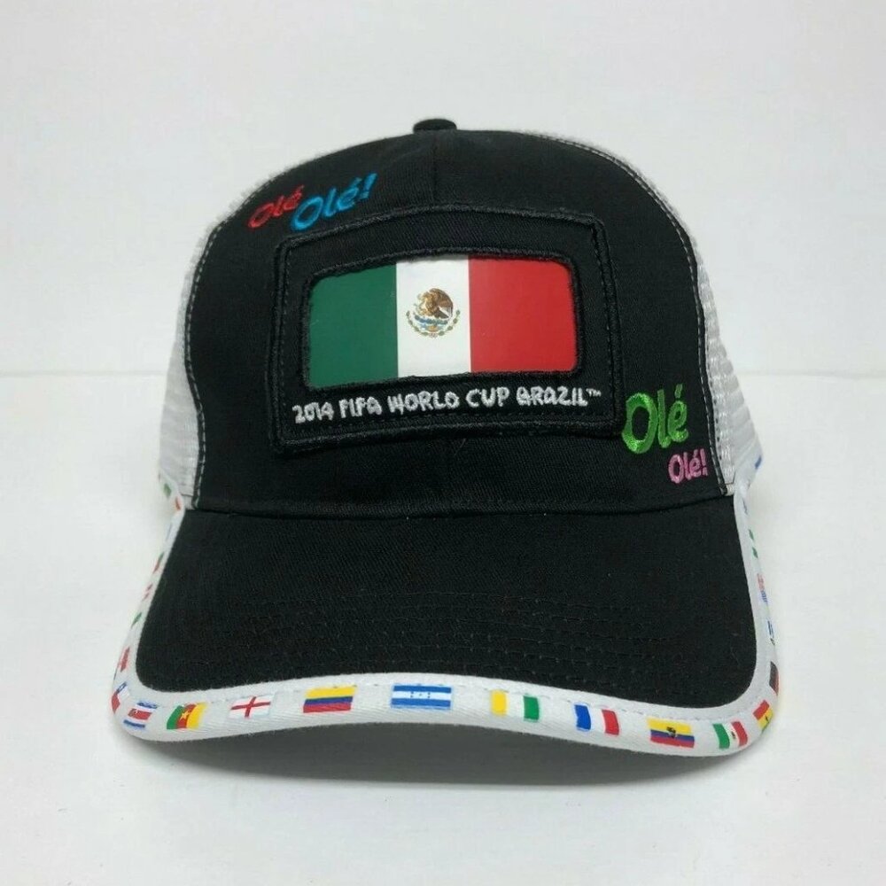 FIFA World Cup Brazil Baseball Hat Cap Soccer 2014 Mexico Snapback McDonald's